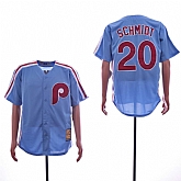 Phillies 20 Mike Schmidt Light Blue Alternate Cooperstown Collection Jersey Sguo,baseball caps,new era cap wholesale,wholesale hats